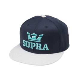 Supra ABOVE SNAP Hats Navy/Grey | AU-28334